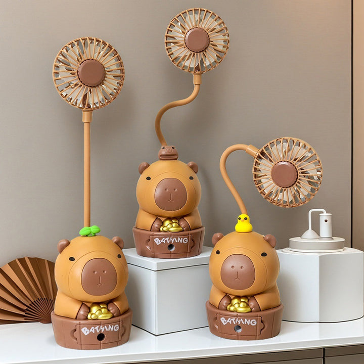 Women's Portable Toy Fan with Animal Design Stornfield