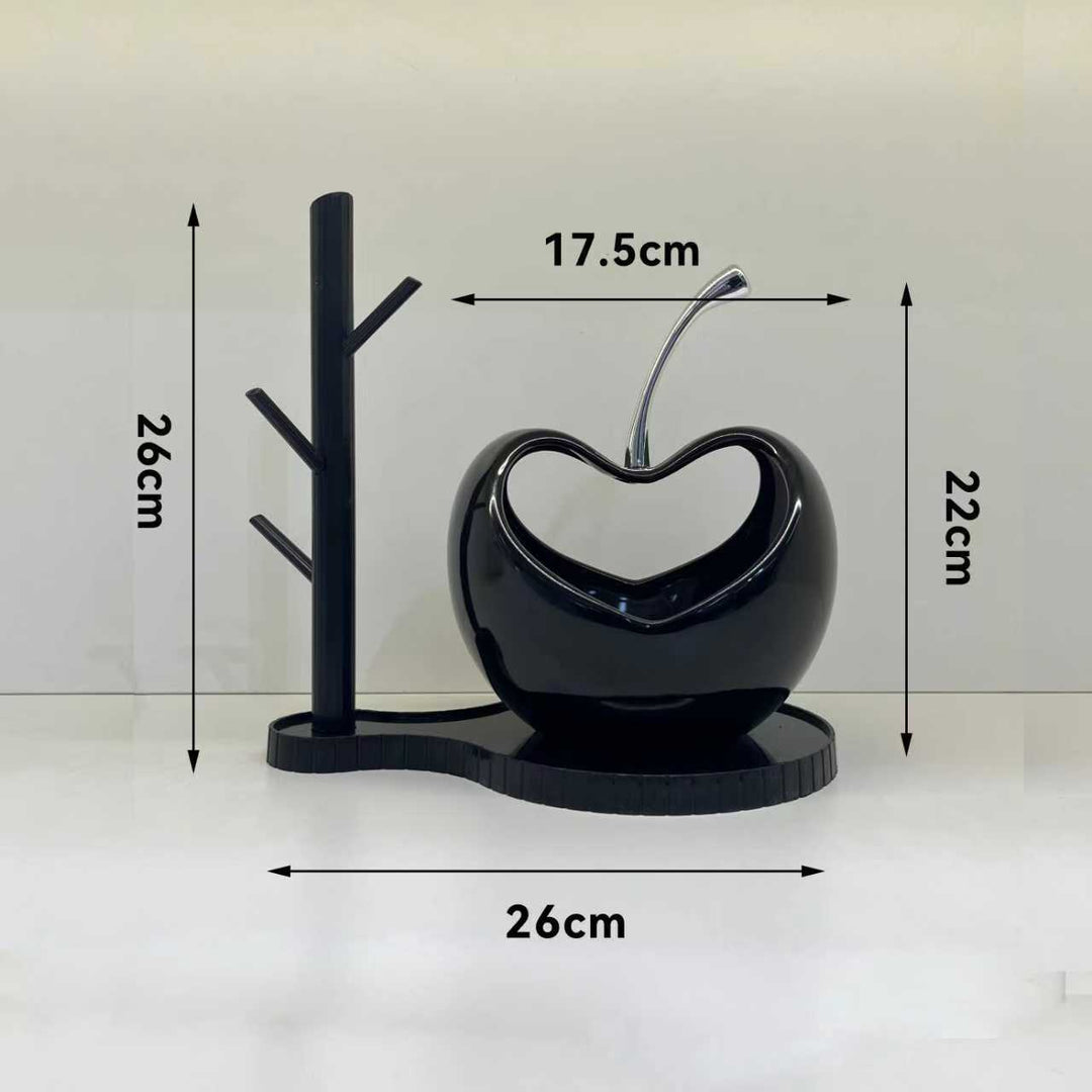 Creative Apple-Shaped Decorative Piece for Home Decor