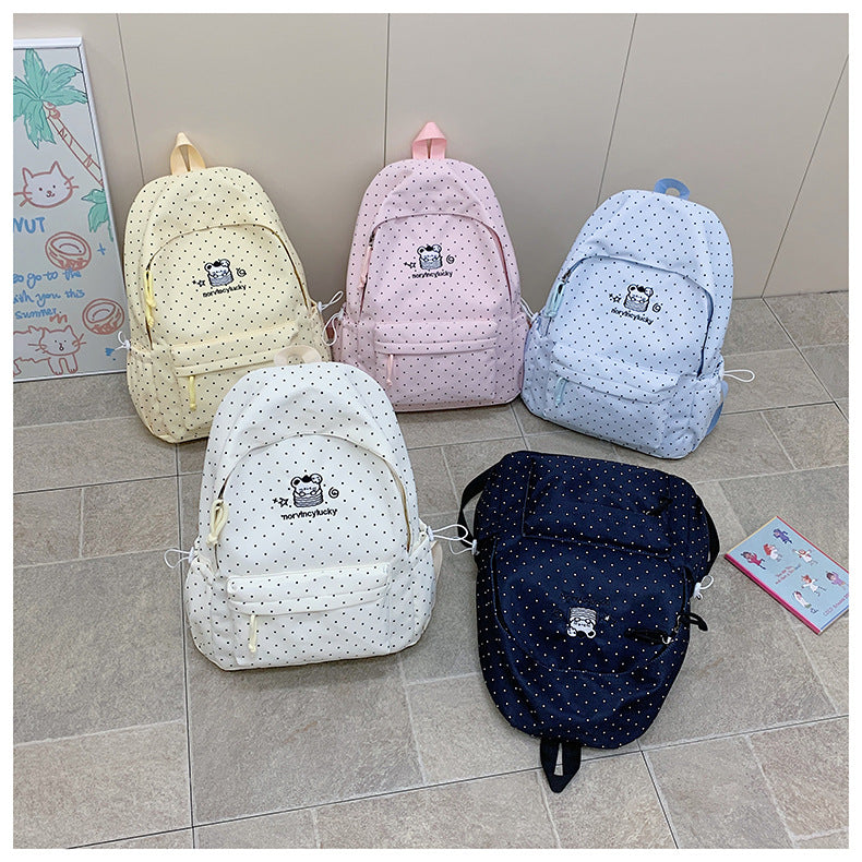 Playful Polka Dot Backpack Stornfield