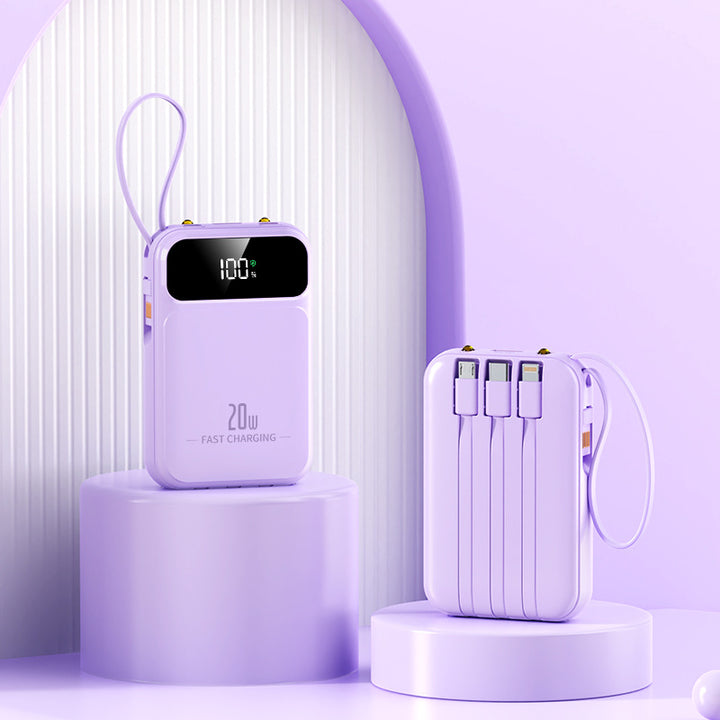 Portable Power Bank with Digital Display by Stornfield