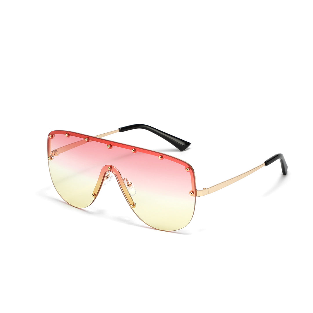 Women futuristic oversized sunglasses Stornfield
