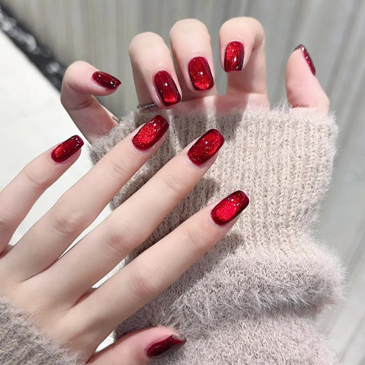 Sparkling Artificial Nails In Elegant Design Stornfield