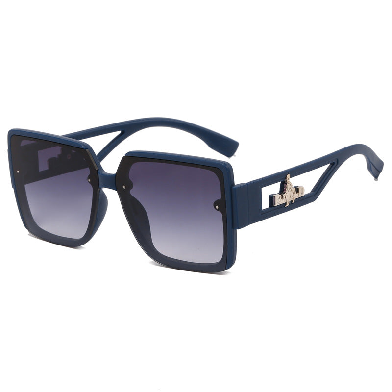 Ladies square designer sunglasses with elegant embellishments Stornfield