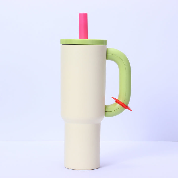 Women High-Quality Insulated Cup with Practical Straw Stornfield