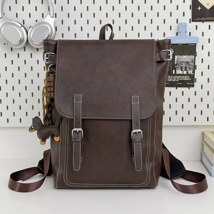 Vintage Style Leather Backpack Stornfield