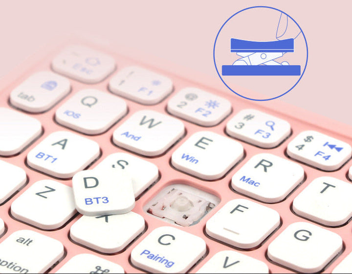 Folding Bluetooth Keyboard with Touchpad Stornfield
