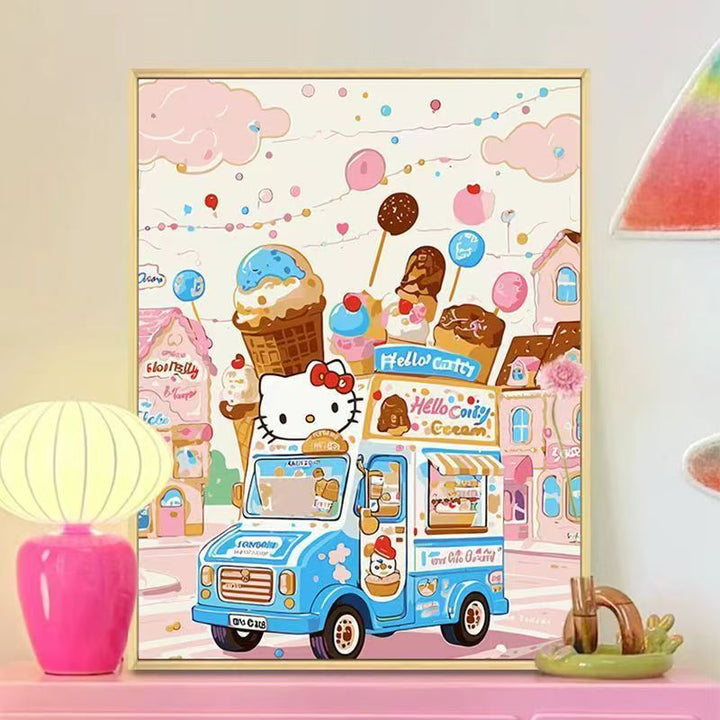 Cute Bakery-Themed Wall Art Print Stornfield