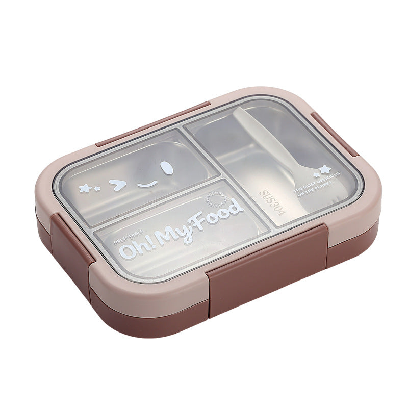 Multi-Compartment Leak-Proof Food Storage Container