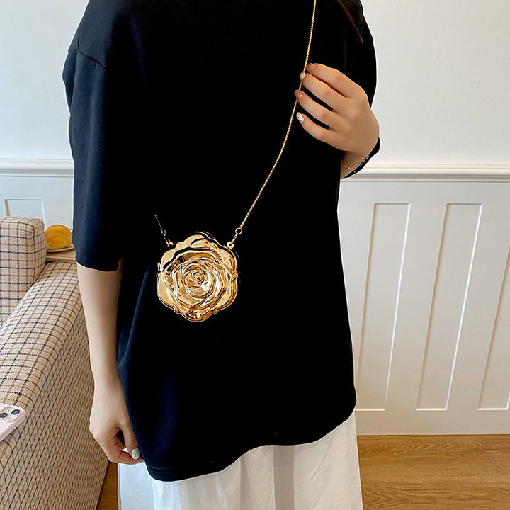 Floral Sculpted Handbag