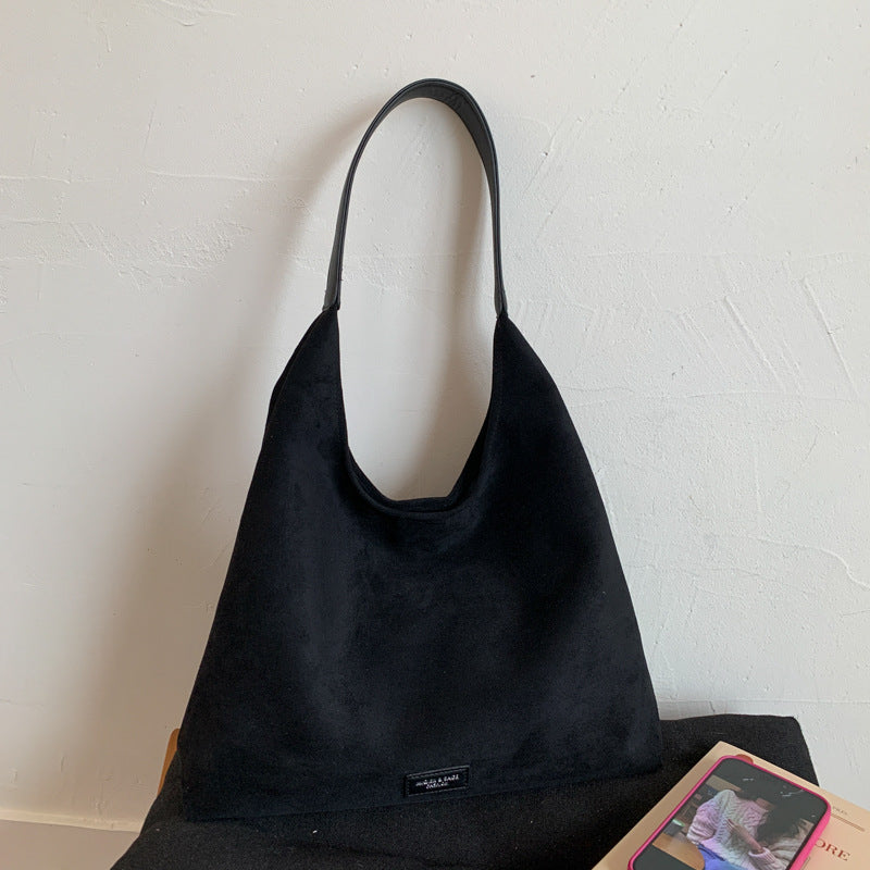 Premium Suede Slouchy Tote Bag Stornfield