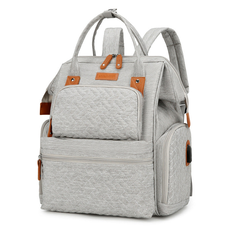 Ergonomic Multi-Compartment Diaper Backpack Stornfield