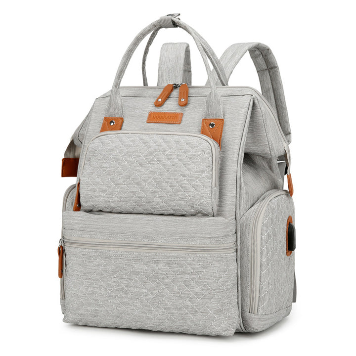 Ergonomic Multi-Compartment Diaper Backpack Stornfield