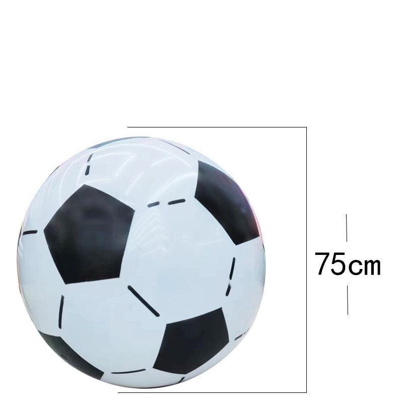 Unisex Inflatable Football Game Ball with Large Diameter Stornfield