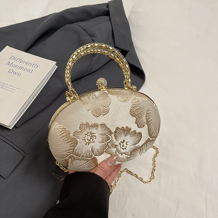 Elegant Floral Evening Clutch Stornfield