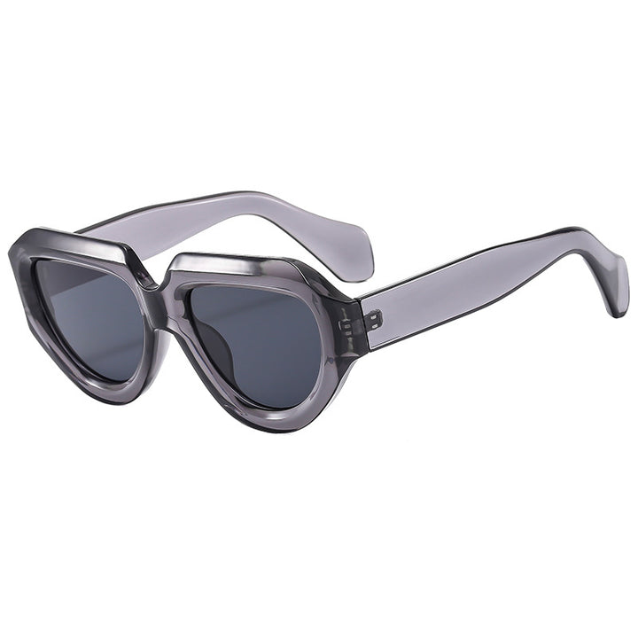 Women's Cat-Eye Sunglasses with Modern Transparent Frame and UV Protection Stornfield
