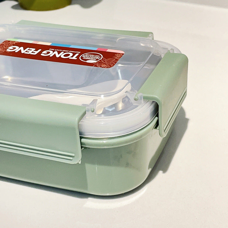 Multi-Compartment Stainless Steel Bento Lunch Box