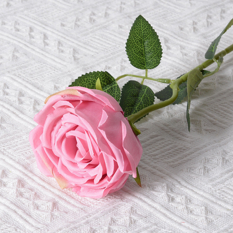 Realistic Artificial Rose Flower Decoration
