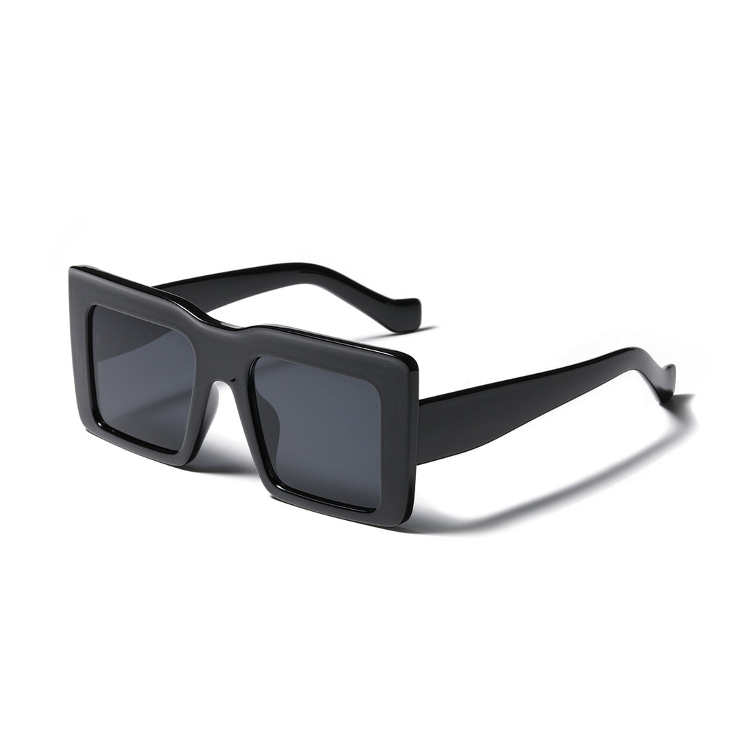Women square sunglasses with transparent frame and UV protection Stornfield