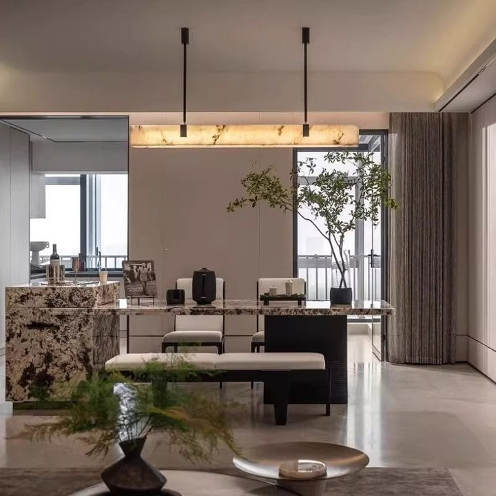 Modern Minimalist Marble Pendant Light