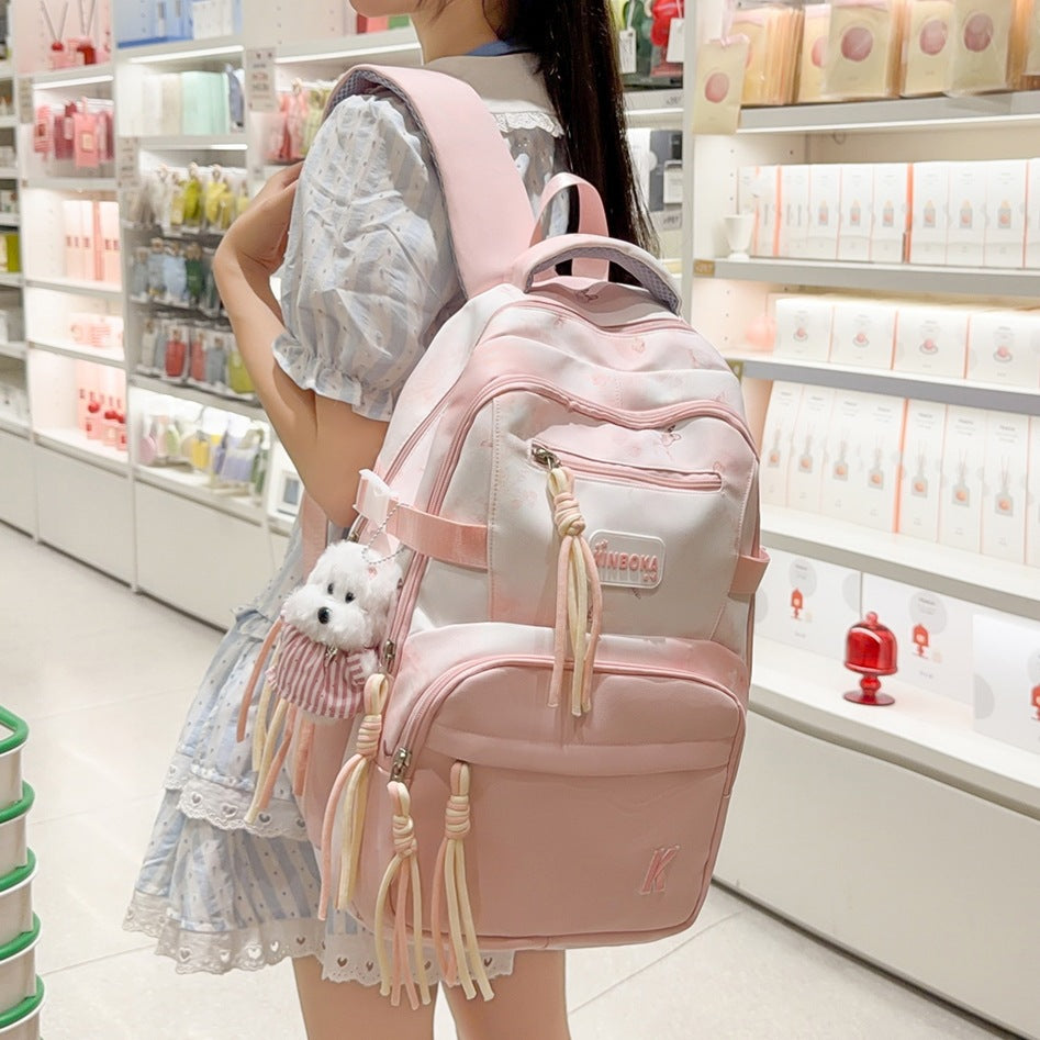 Multifunctional Cute Animal-Embellished Backpack Stornfield