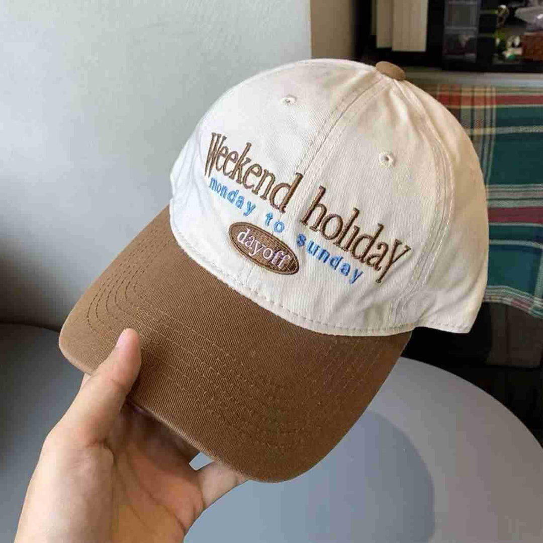 Women's Casual Embroidered Adjustable Cap Stornfield