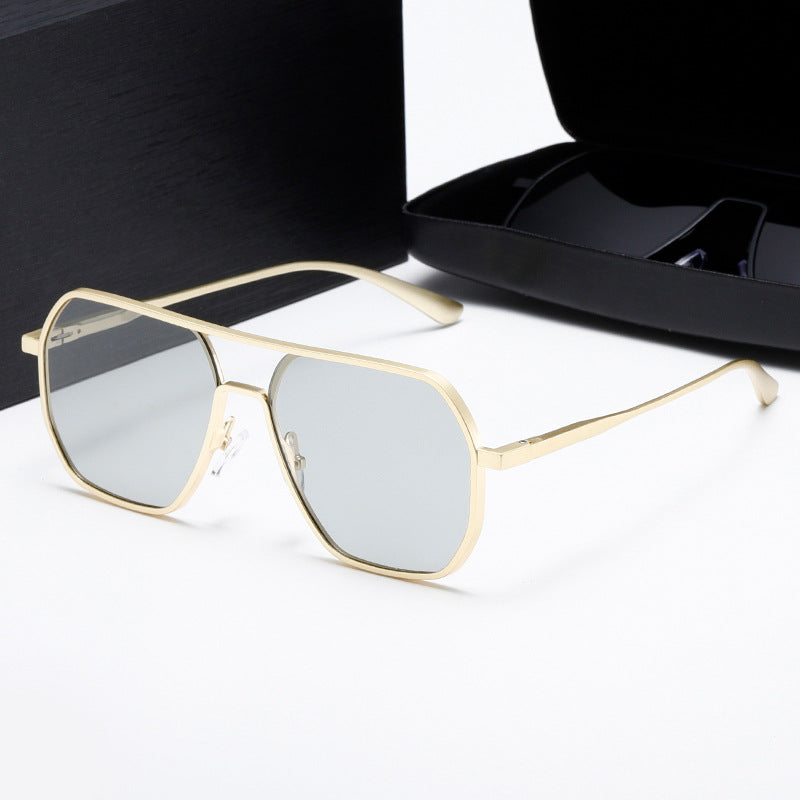 Women's innovative fashionable sunglasses with rectangular frame Stornfield