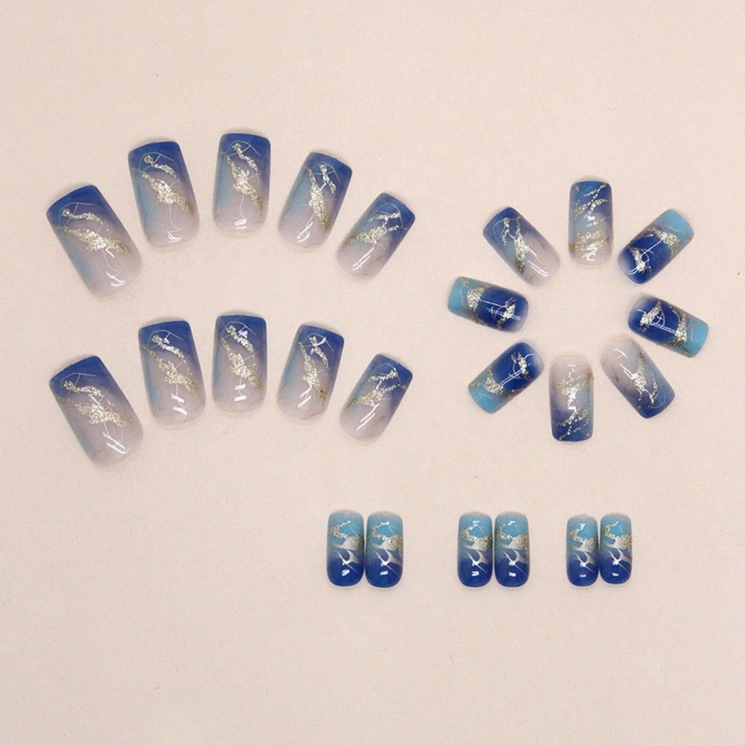 Artistic Abstract Nail Extensions Stornfield