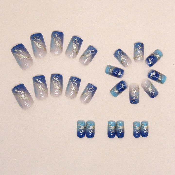 Artistic Abstract Nail Extensions Stornfield