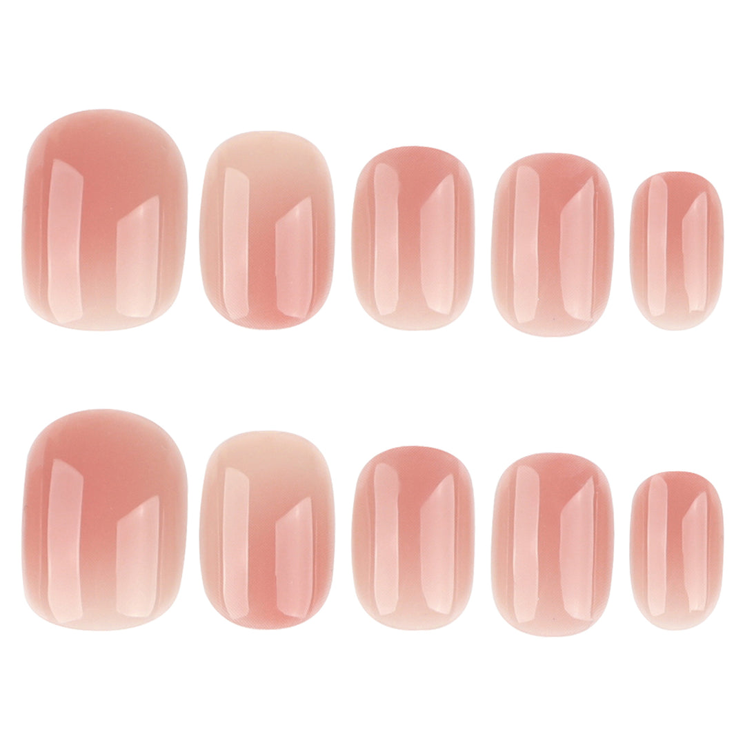Artificial gel nails with elegant high-gloss finish Stornfield