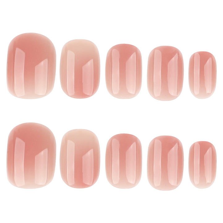 Artificial gel nails with elegant high-gloss finish Stornfield