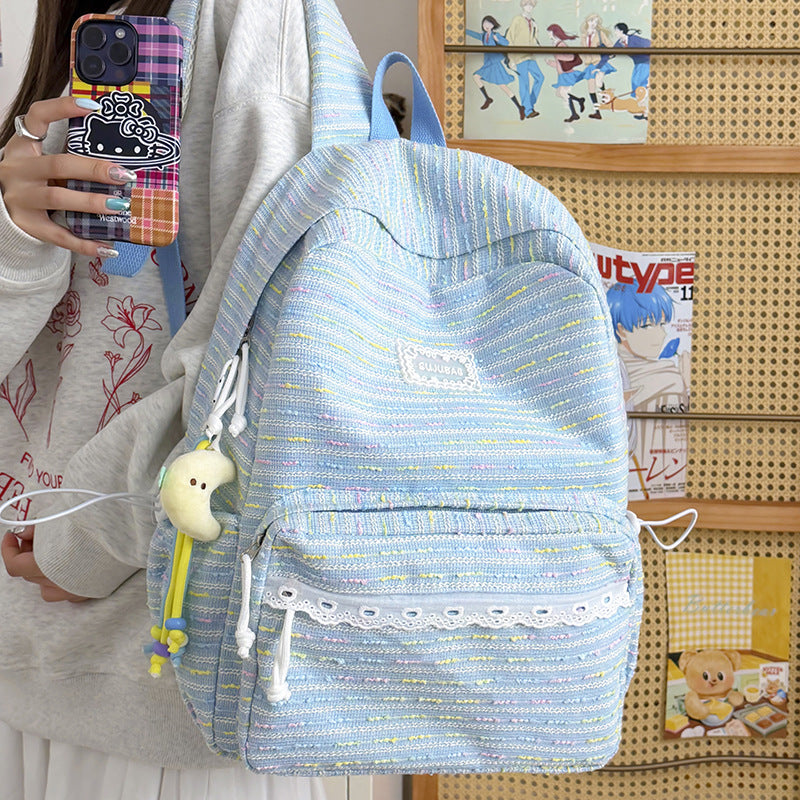 Textured Casual Backpack Stornfield