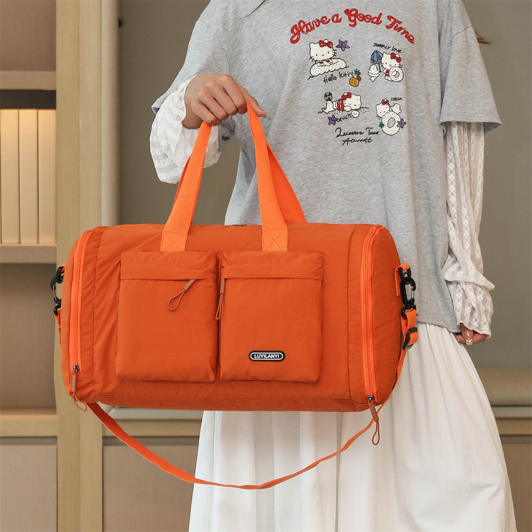 Multi-Pocket Travel Duffel Bag