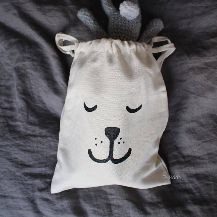 Quarter net bag with funny eye design Stornfield