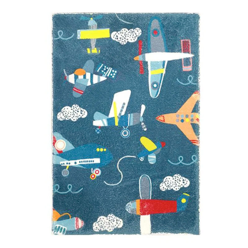 Cute Bunny-Themed Decorative Area Rug for Home