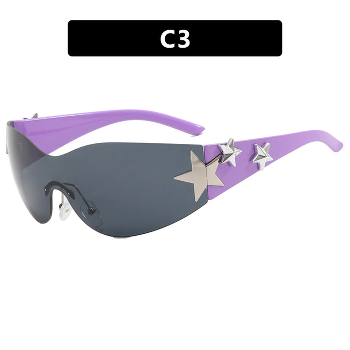 Women's trendy sunglasses with unique star design Stornfield