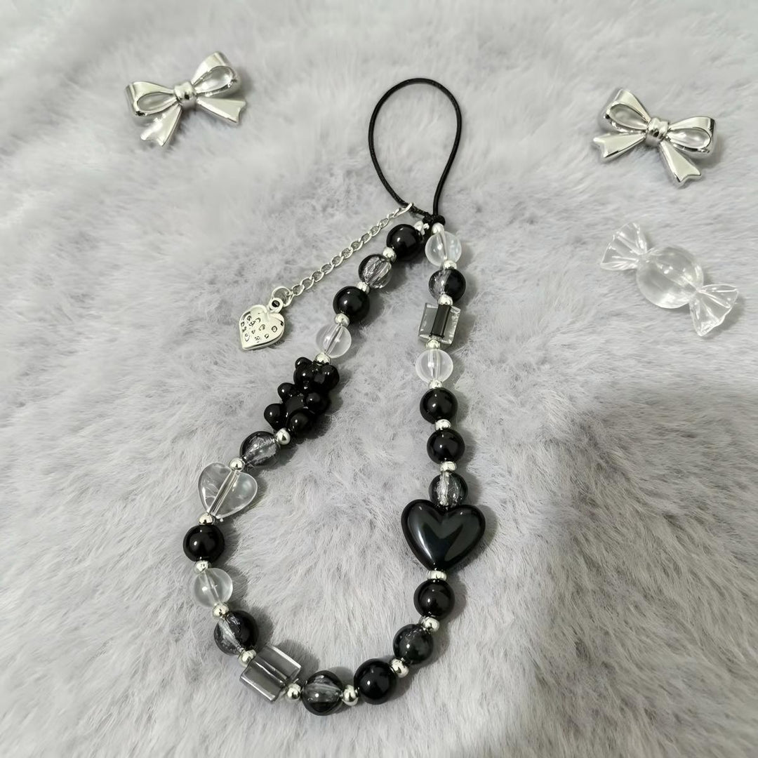 Heart-Themed Beaded Necklace Stornfield