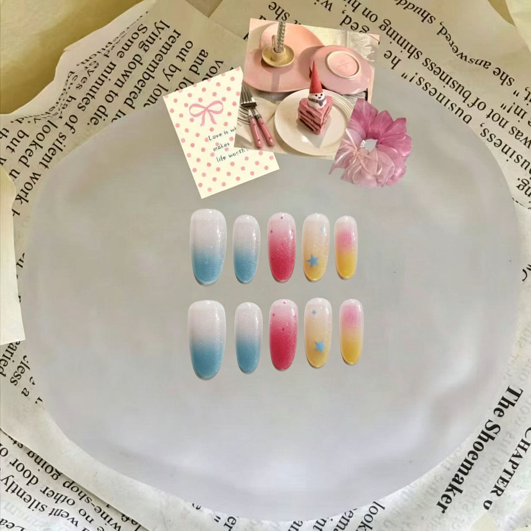 Artistic Ombre Nail Design Set Stornfield