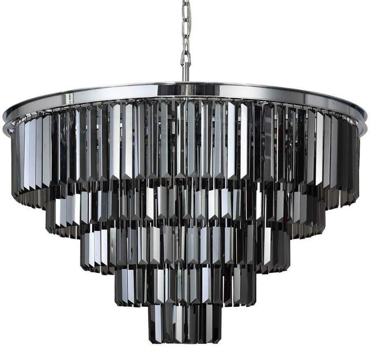 Crystal Tiered Chandelier