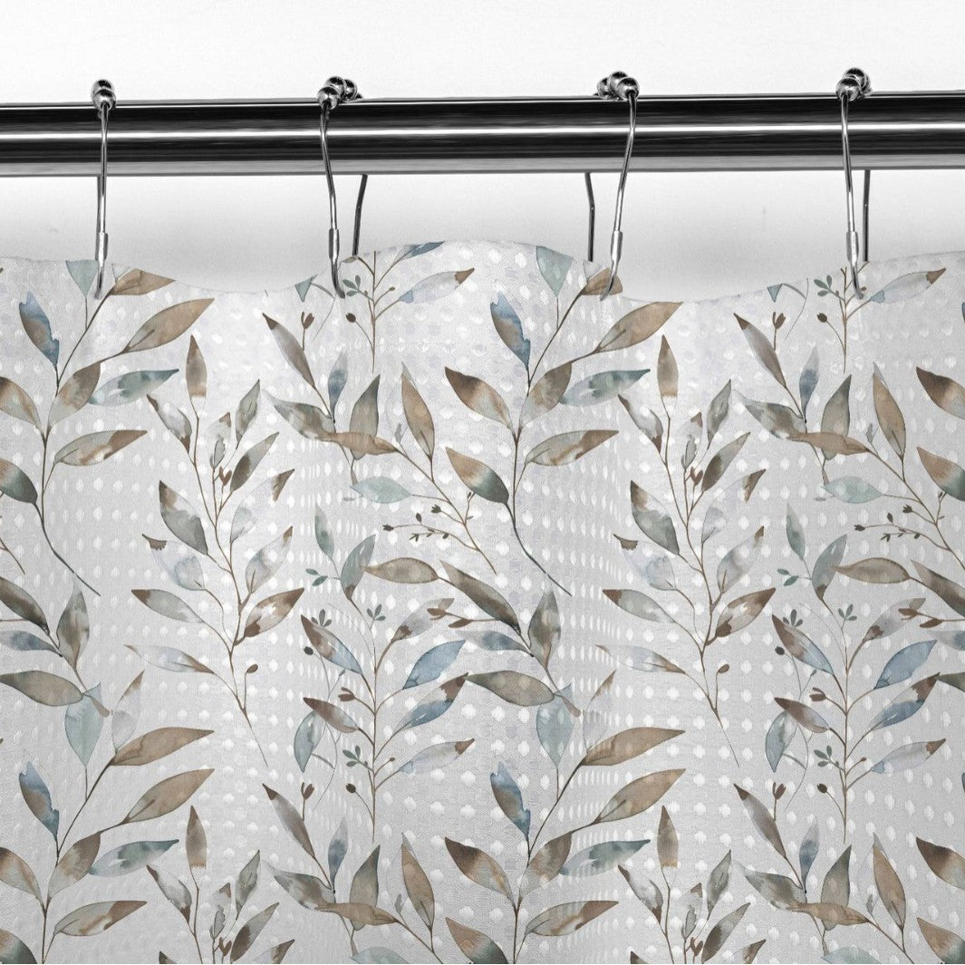 Floral Patterned Shower Curtain Stornfield