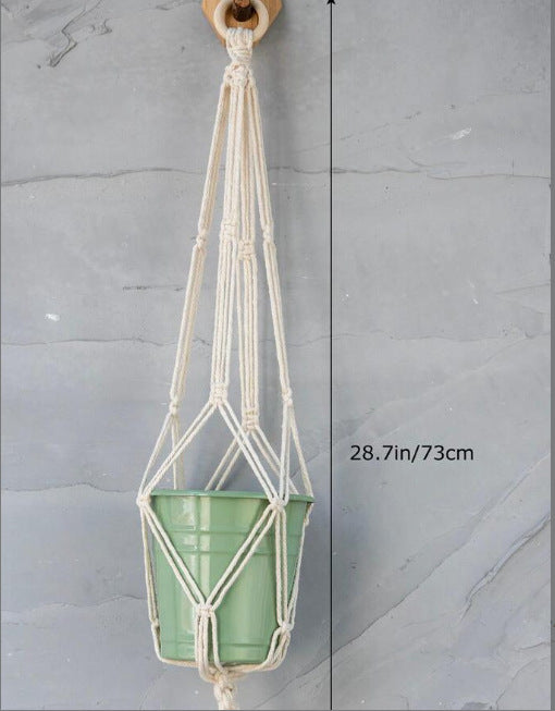 Plant-hanging macrame shelf Stornfield
