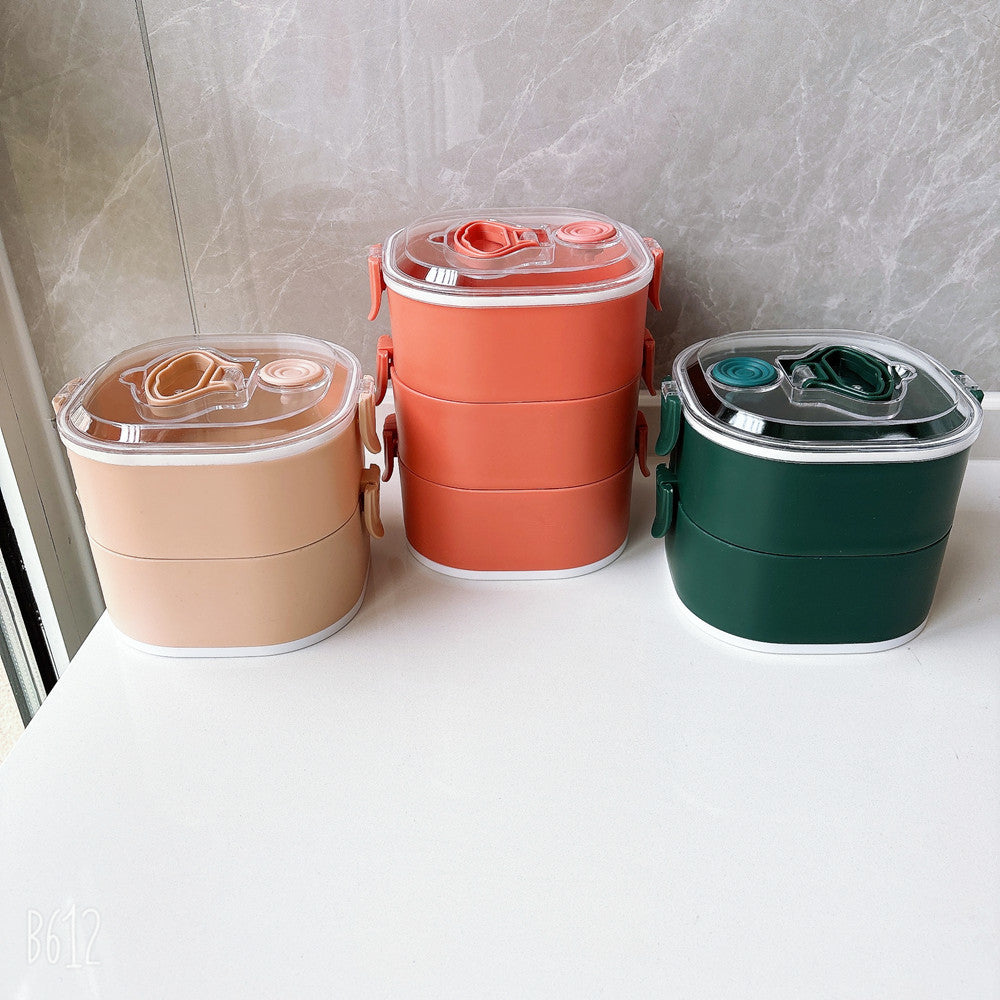 Multi-Tiered Food Storage Container Set