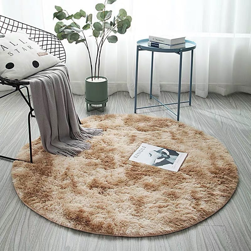 Round Soft Plush Area Rug