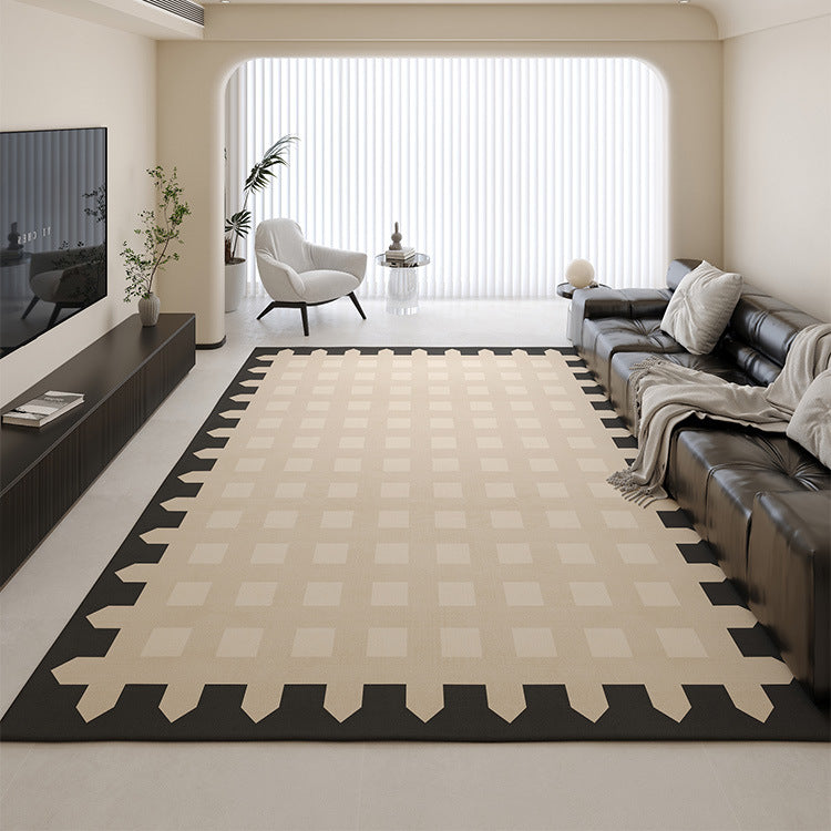Contemporary Piano Key Design Area Rug