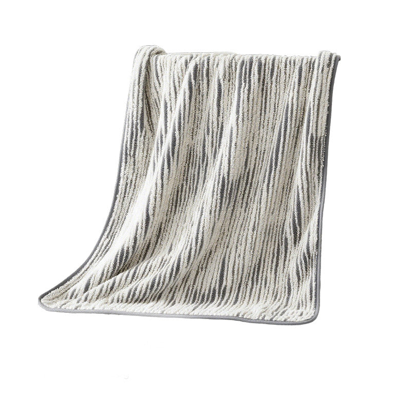 Cozy blanket with modern striped pattern Stornfield