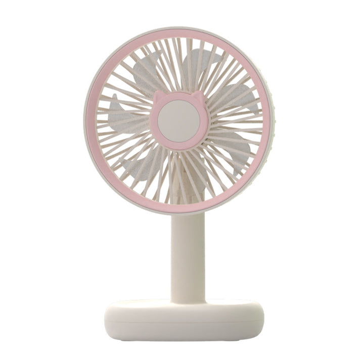 Women's Portable Handheld Fan with Cat Ears Design Stornfield