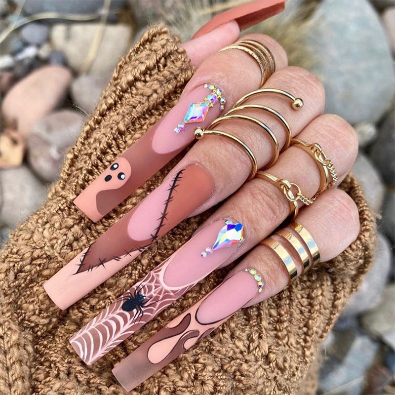 Creative Halloween Press-On Nail Art Stornfield