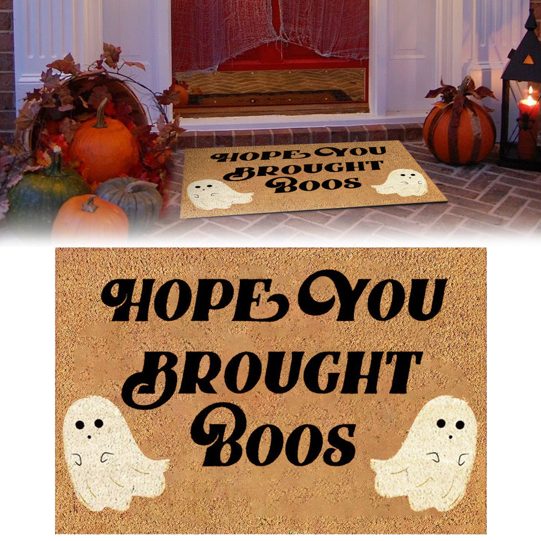 Halloween-Themed Decorative Doormat