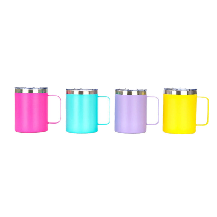 Women's insulated coffee enjoyment cup with ergonomic handle Stornfield