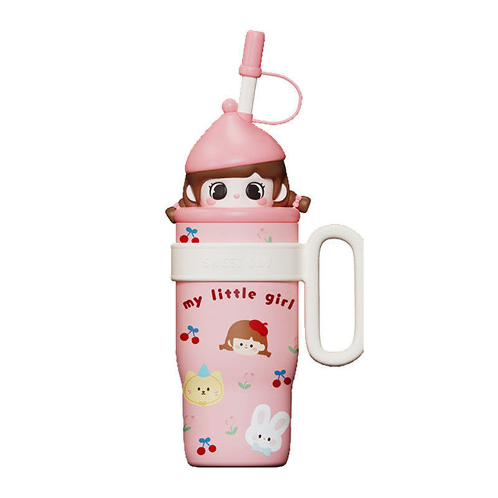 Ladies Playful Water Bottle with Animal Design Stornfield