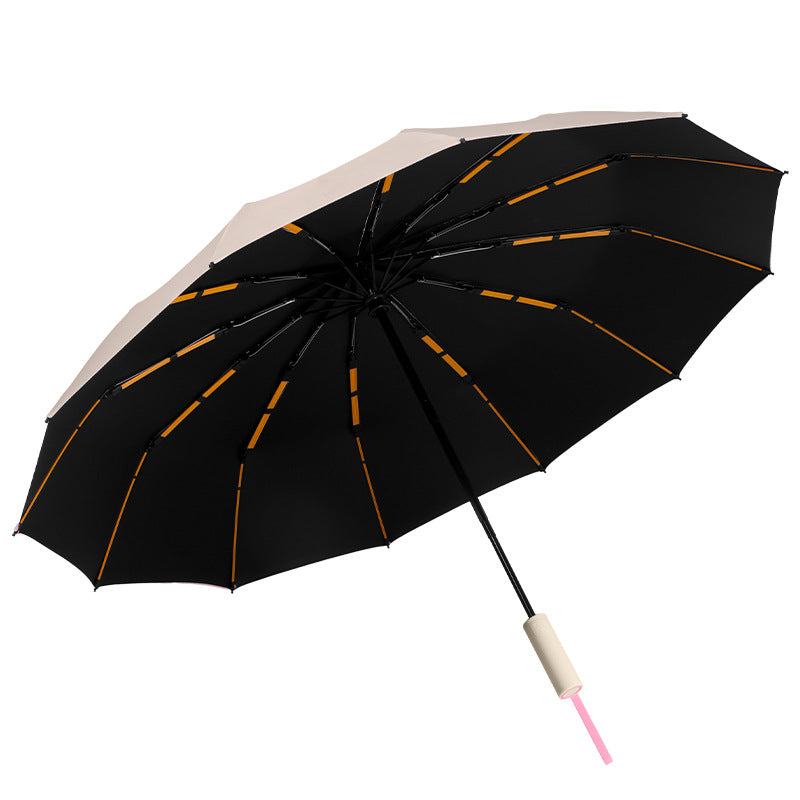 Ladies Folding 3-in-1 Combo Umbrella Stornfield
